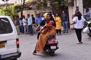 Vidya Balan - Manav Kaul snapped in the city