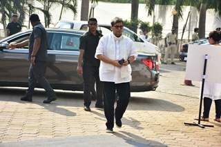 Filmmaker Subash Ghai Arrives