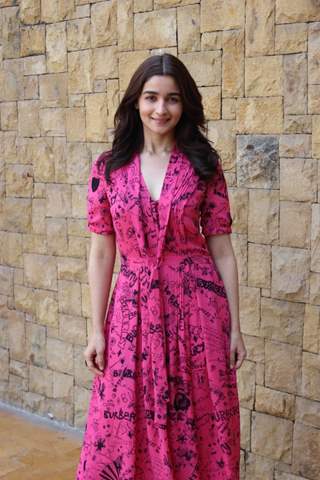 Alia Bhatt for Raazi post interview in JW Marriott hotel in Juhu