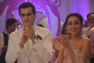 Mansi and Anmol Sangeet Function in Yeh Rishta Kya Kehlata Hai