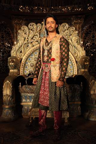 Shaheer Sheikh as Salim at the launch of COLORS' Dastaan-E-Mohobbat Salim Anarkali