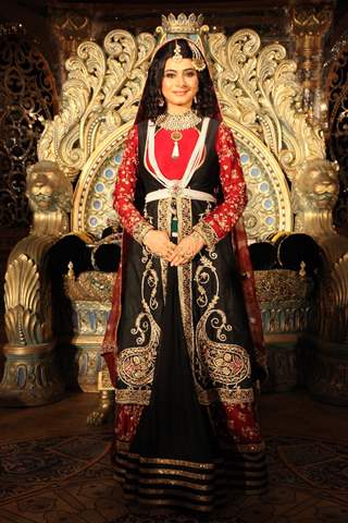 Tasneem Sheikh as Rukaiyya at the launch of COLORS' Dastaan-E-Mohobbat Salim Anarkali.