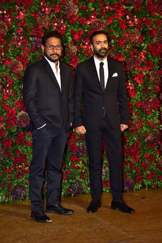 Shoojit Sircar at Ranveer Deepika Wedding Reception Mumbai