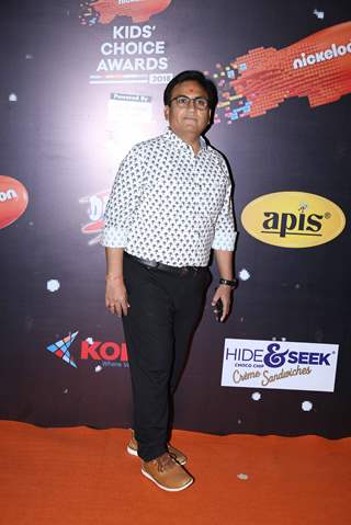 Dilip Joshi at Nickelodeon Kids Choice Awards 2018