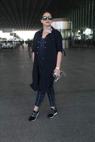 Mahima Chaudhry Snapped at Airport