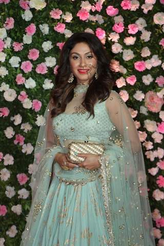 Manjari Fadnis at Kapil Sharma and Ginni Chatrath's Reception, Mumbai