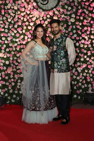 Keith Sequeira and Rochelle Rao at Kapil Sharma and Ginni Chatrath's Reception, Mumbai