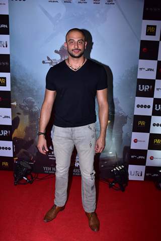 Arunodhay Singh snapped at URI screening