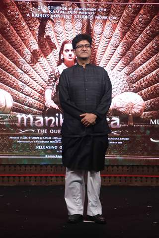 Prasoon Joshi spotted at Manikarnika music launch