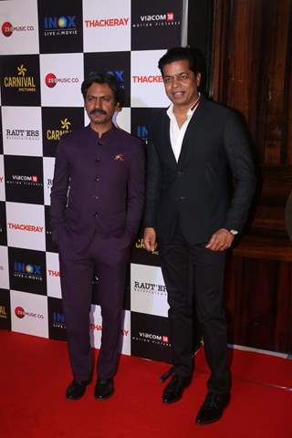 Nawazuddin Siddiqui spotted at Thackeray movie screening