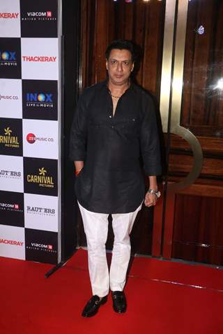 Madhur Bhandarkar spotted at Thackeray movie screening