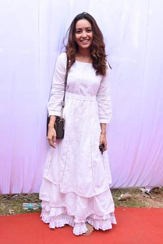 Asha Negi at Anurag Basu's Saraswati Pooja