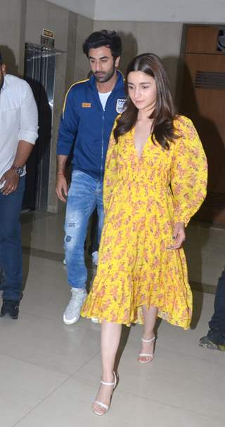 Ranbir-Alia attend the Gully Boy screening