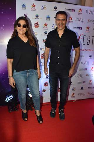 Archana and Parmeet snapped at CINTAA Act Fest