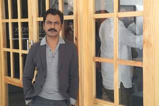 Bollywood actor Nawazuddin Siddiqui at the promotion of Photograph