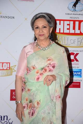 Sharmila Tagore at the Hello Hall of fame awards!