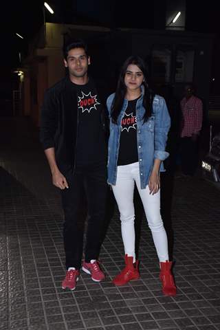 Abhimanyu Dasani at the Special screening of upcoming films!