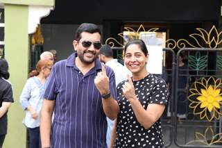 Celebrity Chef Sanjeev Kapoor casts his vote!