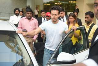 Tiger Shroff at the promotions of SOTY 2
