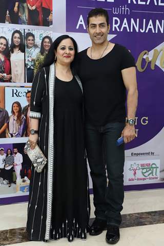 Sudhanshu Pandey snapped at the launch of Reel or Real season 3