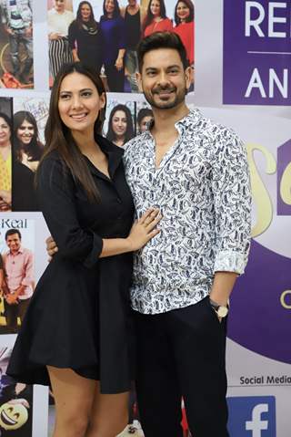 Keith Sequeira and Rochelle Rao snapped at the launch of Reel or Real season 3