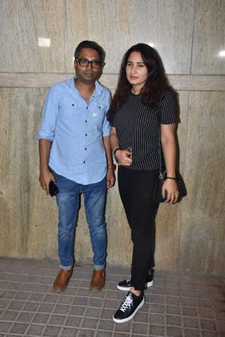 Raj Kumar Gupta snapped at special screening of India's Most Wanted.