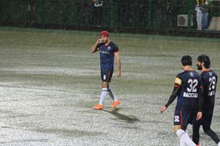 Bollywood Actors play Football on Kargil Vijay Diwas with the soldiers from the Navy and Army