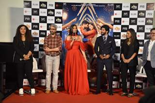 The team of The Zoya Factor at the trailer launch of the movie