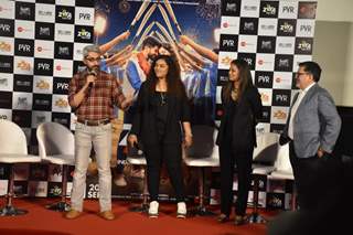 The team of The Zoya Factor at the trailer launch of the movie