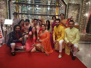 Rohit Sonakshi Engagement Sequence Pictures from Kahaan Hum Kahaan Tum