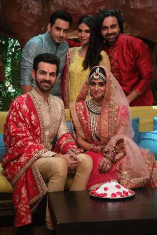 Rohit Sonakshi Sangeet and Wedding Sequence Pictures from Kahaan Hum Kahaan Tum