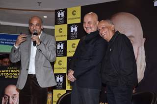 Anupam Kher, Sooraj Barjatya and Mahesh Bhatt