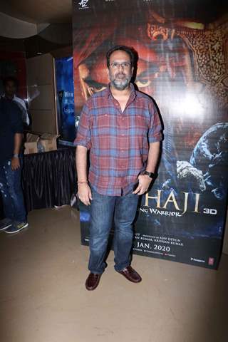 Aanand L. Rai papped at the special preview of Tanhaji: The Unsung Warrior