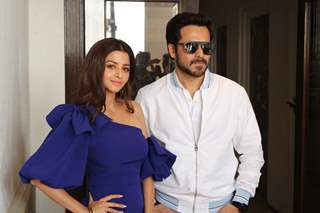Vedhika Kumar and Emraan Hashmi promote their upcoming movie The Body