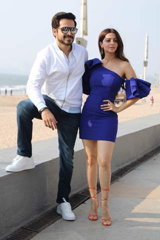 Vedhika Kumar and Emraan Hashmi promote their upcoming movie The Body