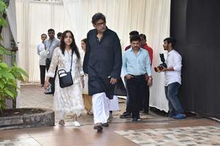 Bollywood celebrities attend the prayer meet of Shaukat Azmi