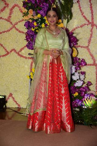 Celebs attend Sooraj Barjatya's son Devansh Barjatya's wedding reception