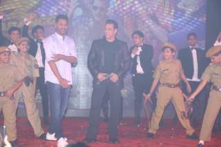 Salman Khan and Prabhudeva set the stage on fire during the song launch