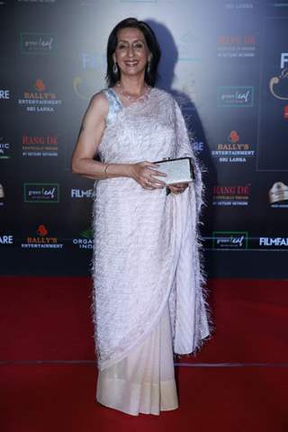 Neena Kulkarni papped at the Red Carpet of Filmfare Glamour and Style Awards 2019