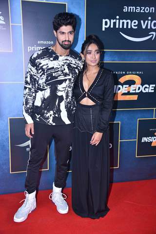 Tanuj Virwani and Sayani Gupta attend the special screening of Inside Edge 2