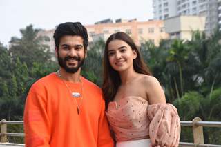 Sunny Kaushal and Rukshar Dhillon promote Bhangra Paa Le