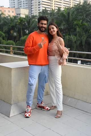 Sunny Kaushal and Rukshar Dhillon promote Bhangra Paa Le