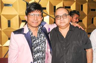 Kamaal R Khan with Rajkumar Santoshi