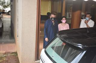 Sanjay Dutt leaves for Cancer Treatment at Kokilaben Hospital