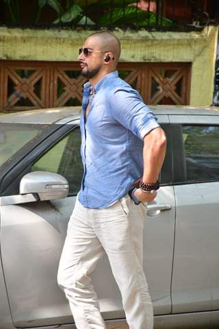 Arunoday Singh snapped around the town