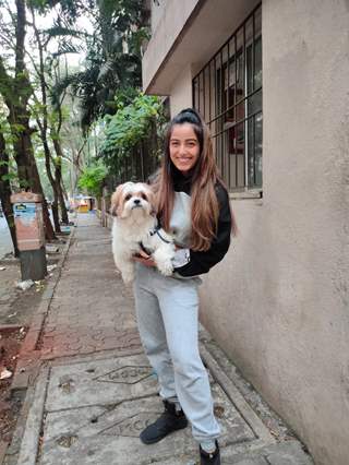 Srishty Rode snapped around the town!