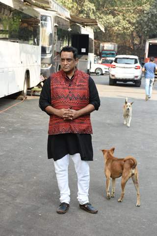 Anurag Basu snapped behind the sets of Super Dancer Chapter 4