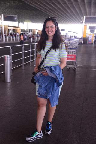 Aditi Sharma snapped at airport
