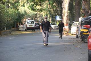 Naseeruddin Shah spotted in Bandra