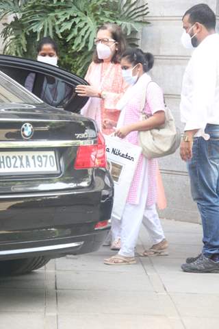Babita Kapoor snapped in Bandra